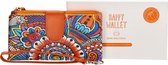 Happy Wallet Hand painted Portemonnee - Multicolour Aztec