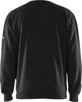 Blaklader 3074-1762 Vlamvertragend sweatshirt - Zwart - 4XL