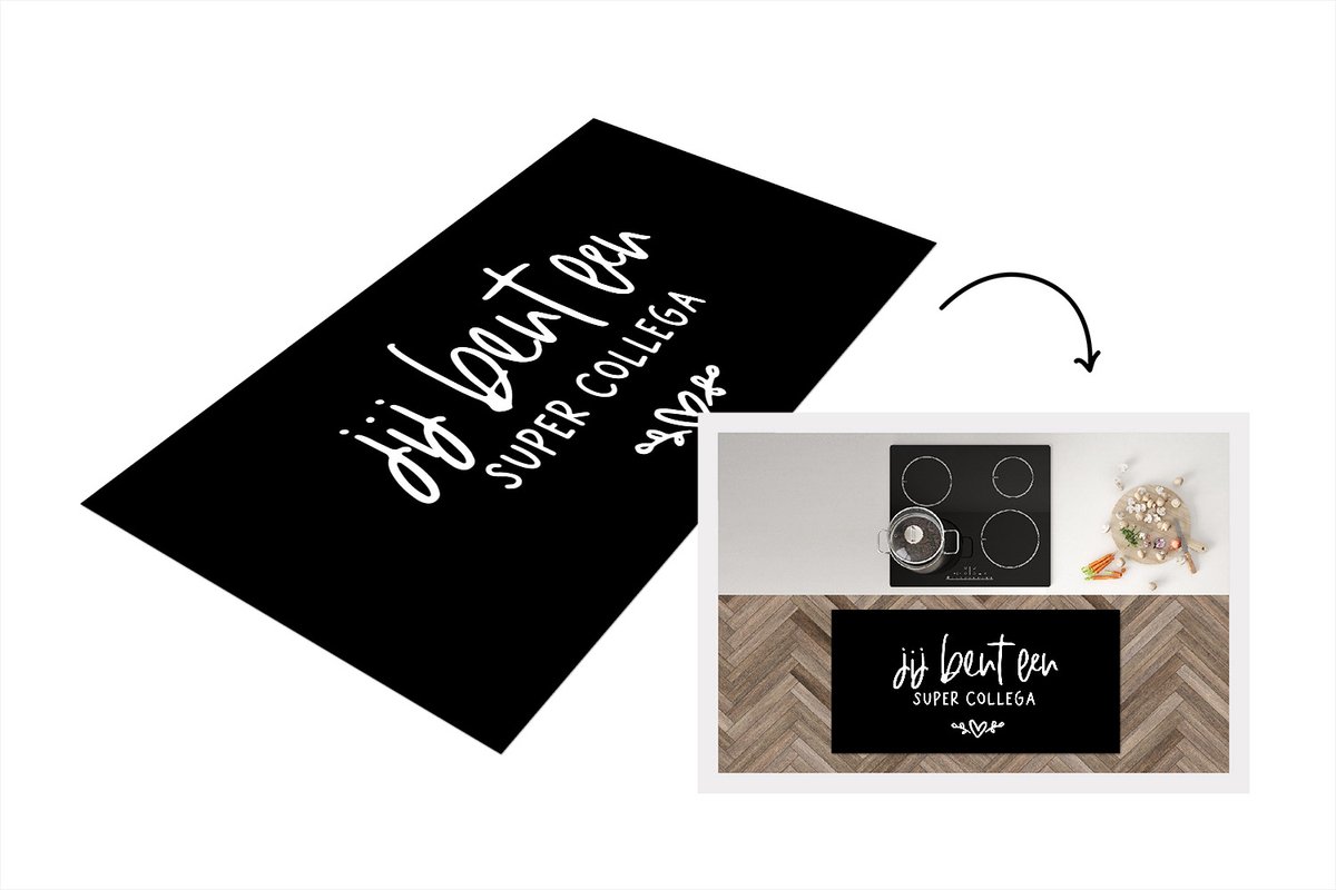 Keukenloper - Loper keuken - Spreuken - Collega - Jij bent een super collega - Quotes - 12