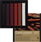Rembrandt carré pastels traditional set 6