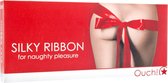 Silky Ribbon - Red - Bondage Toys red