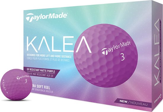 TaylorMade Kalea Ladies Golfballen 2022 - Paars - 12 Stuks