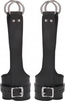 Suspension Cuffs Leather Hands & Feet - Bondage Toys black,silver