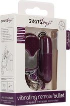 Vibrating Remote Bullet - Purple - Bullets & Mini Vibrators purple