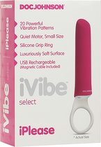 iPlease - Pink - Silicone Vibrators pink