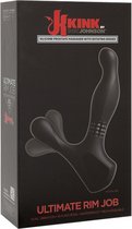 The Ultimare Rim Job - Vibrating Silicone Prostate Massager w/Ro - Prostate Vibrators black