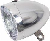 koplamp batterij led 65 mm chroom