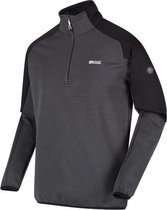 Regatta Highton II Fleece Met Halve Rits - Outdoortrui - Mannen - Grijs