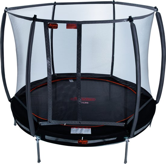 Avyna Pro-Line InGround trampoline 10 ø305 cm + Royal Class Veiligheidsnet – Zwart
