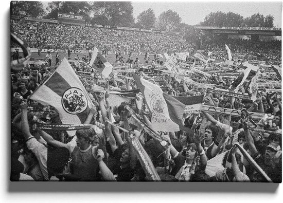 Walljar - AFC Ajax kampioen '79 - Muurdecoratie - Canvas schilderij