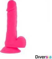 DIVERSIA | Diversia Flexible Vibrating Dildo 20.5 Cm - Pink