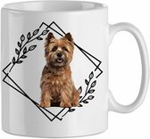 Mok Cairn Terrier 2.5| Hond| Hondenliefhebber | Cadeau| Cadeau voor hem| cadeau voor haar | Beker 31 CL