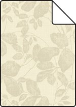 Proefstaal Origin Wallcoverings behang bladeren beige - 346539 - 26,5 x 21 cm