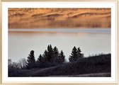 Poster Met Metaal Gouden Lijst - Saskatchewan Poster