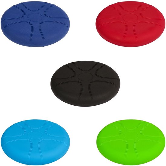 Wiebelkussen - Zwart Ø 33cm - Balanskussen - Balkussen - Comfortabel zitten - Volwassenen en kinderen - MediPreventie