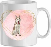Mok Siberian Husky 2.1| Hond| Hondenliefhebber | Cadeau| Cadeau voor hem| cadeau voor haar | Beker 31 CL