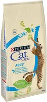 PURINA CAT CHOW Kroketten - Met NaturiumTM - Rijk aan zalm - Voor volwassen kat - 10 kg