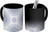 Magische Mok - Foto op Warmte Mokken - Koffiemok - Mandala - Abstract - Design - Magic Mok - Beker - 350 ML - Theemok