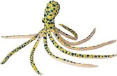 Pluche gele octopus/inktvis knuffel 55 cm - Octopus zeedieren knuffels - Speelgoed voor kinderen