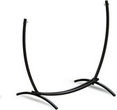 Standaard voor hangmat & hangstoel 2in1 opvouwbaar – Zwart frame