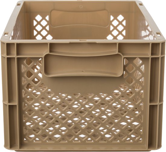 Fastrider Fietskrat Medium - Beige - 22L — afbeelding 3