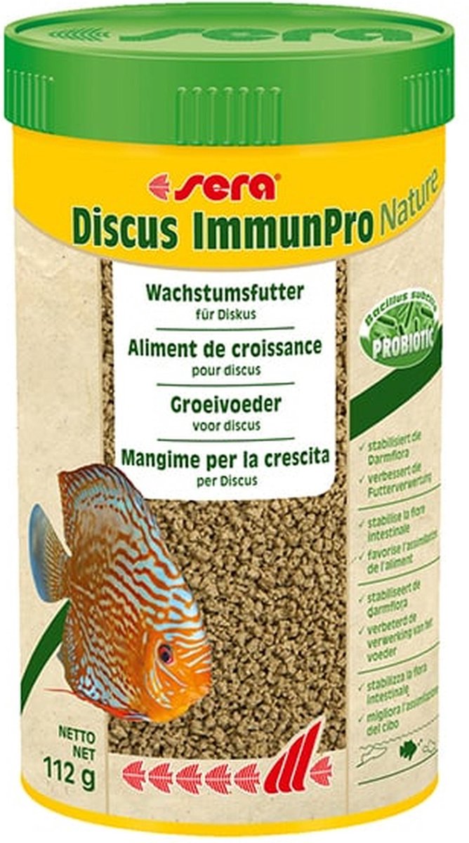 Discus ImmunPro Nature 250 ml (112 gr) - Sera voeding