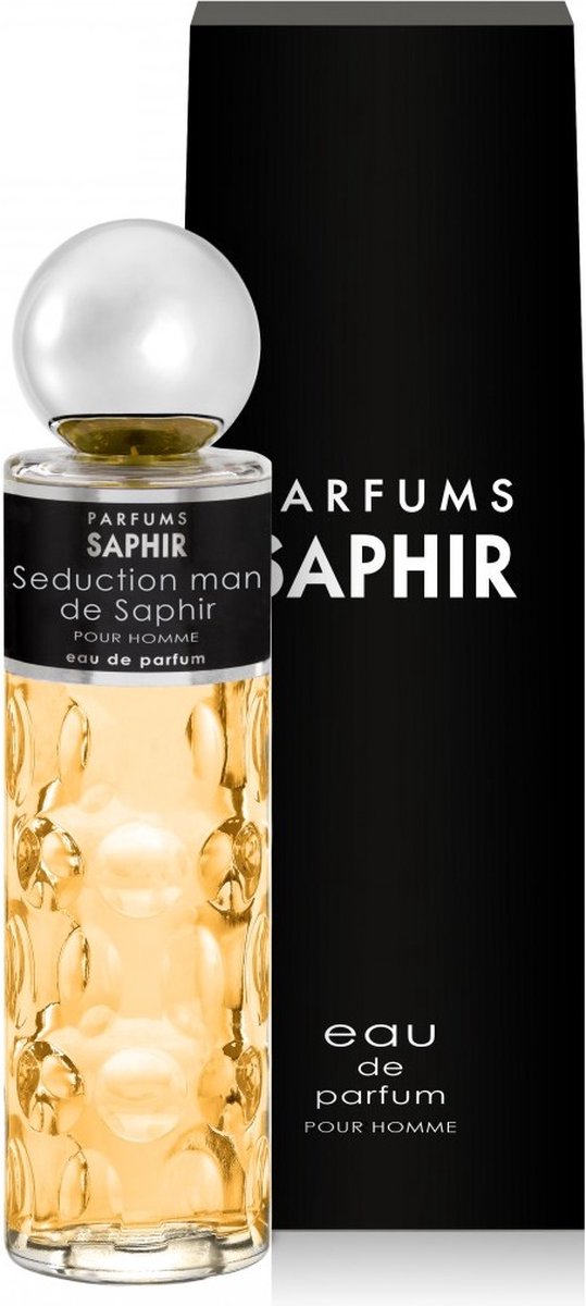 Saphir - Seduction Pour Homme - Eau de parfum - 200