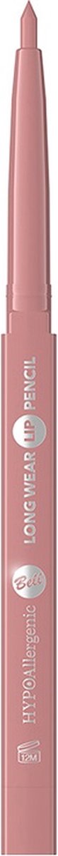 Bell Hypoallergeen lippotlood - lang draagbaar - 01 Roze nude 0.3g