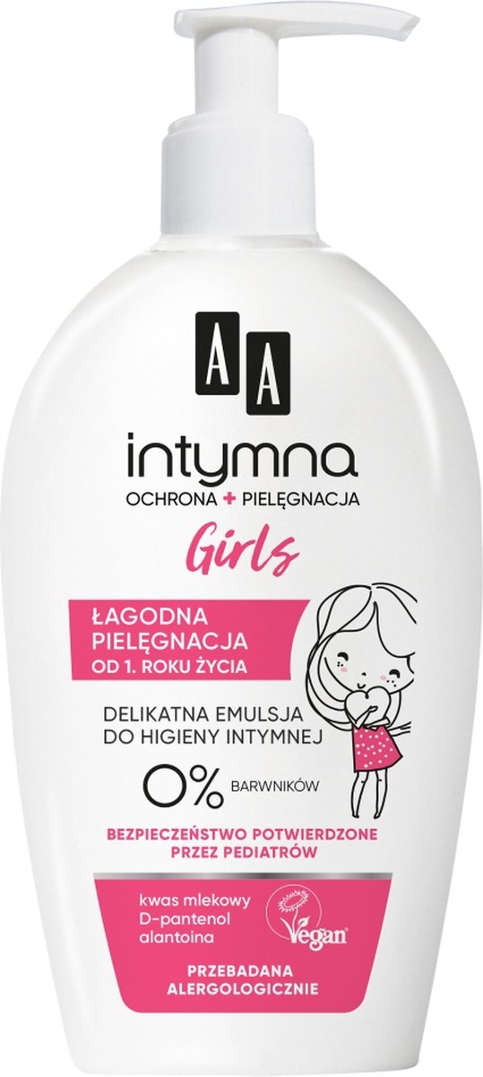 Aa - Intimate Baby Girl Delicate Emulsion For Hygiene Including 300Ml