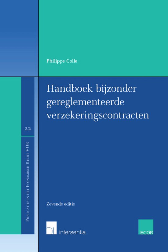 Handboek bijzonder gereglementeerde verzekeringscontracten ( ... - cover