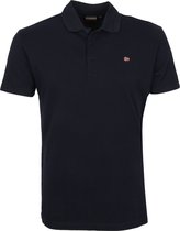 Napapijri - Ealis Polo Donkerblauw - Modern-fit - Heren Poloshirt Maat 3XL