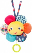 muziekdoosje Color Friends bloem 17 cm pluche