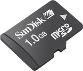 Sandisk Micro SD geheugenkaart: 1GB