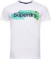 Superdry - Heren T-Shirt - Cali - Slimfit - Wit