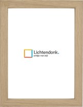 Fotolijst - Eiken - 3 cm hoog profiel - Fotomaat 40x60 - Helder glas - Art.nr. 10106411540602