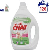 Le Chat Eco-Sensitive Vloeibaar Wasmiddel – 4 x 1.6 l (128 Wasbeurten)