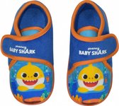 pantoffels Baby Shark junior polyester blauw/oranje maat 21-22