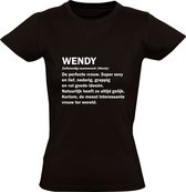 Wendy Dames T-shirt | jarig | verjaardagkado | verjaardag kado | grappig | Verjaardagshirt | Naam | Cadeau | Zwart