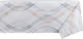Raved Tafelkleed/Tafelzeil Gevlochten Kleuren ↔ 140 cm x ↕ 230 cm - PVC - Afwasbaar