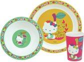 Ensemble Petit Déjeuner Hello Kitty - 3 Pièces - Multi