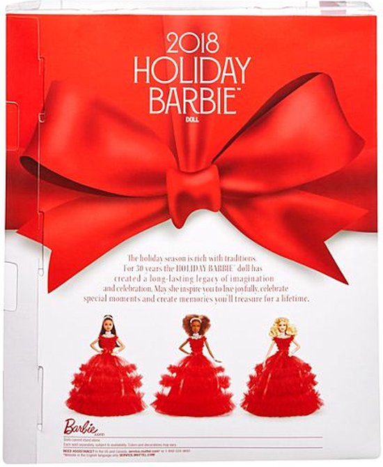 Barbie Holiday Doll 2018 Barbiepop bol