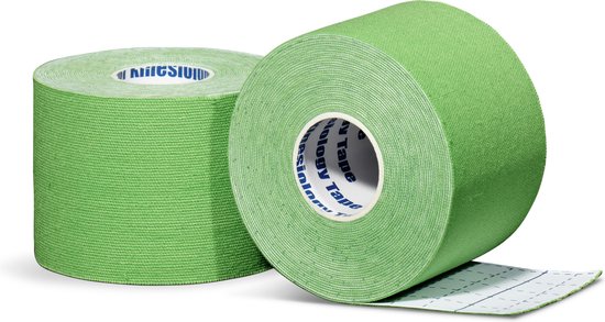 SKINESTICS Ruban de kinésiologie 5CM x 6M [bleu] hypoallergénique pour  taping médical