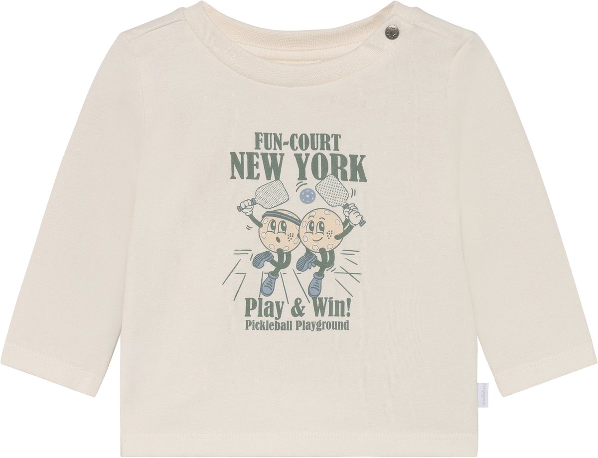Noppies T-shirt - backprint Baby Maat 74