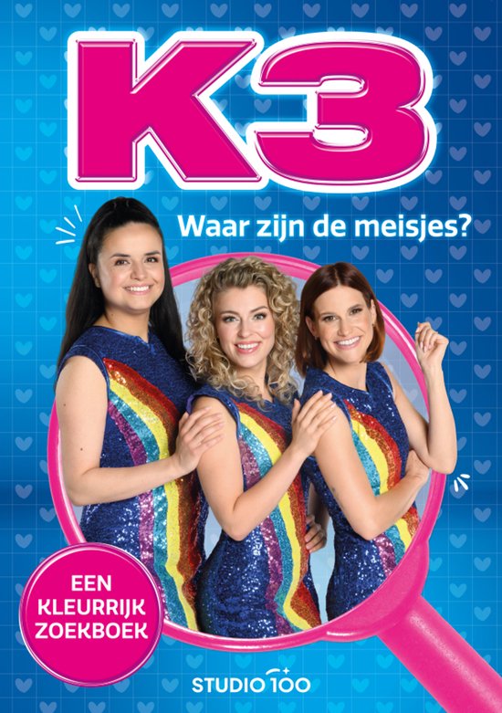 K3 - K3: zoekboek - Waar zijn de meisjes? - cover