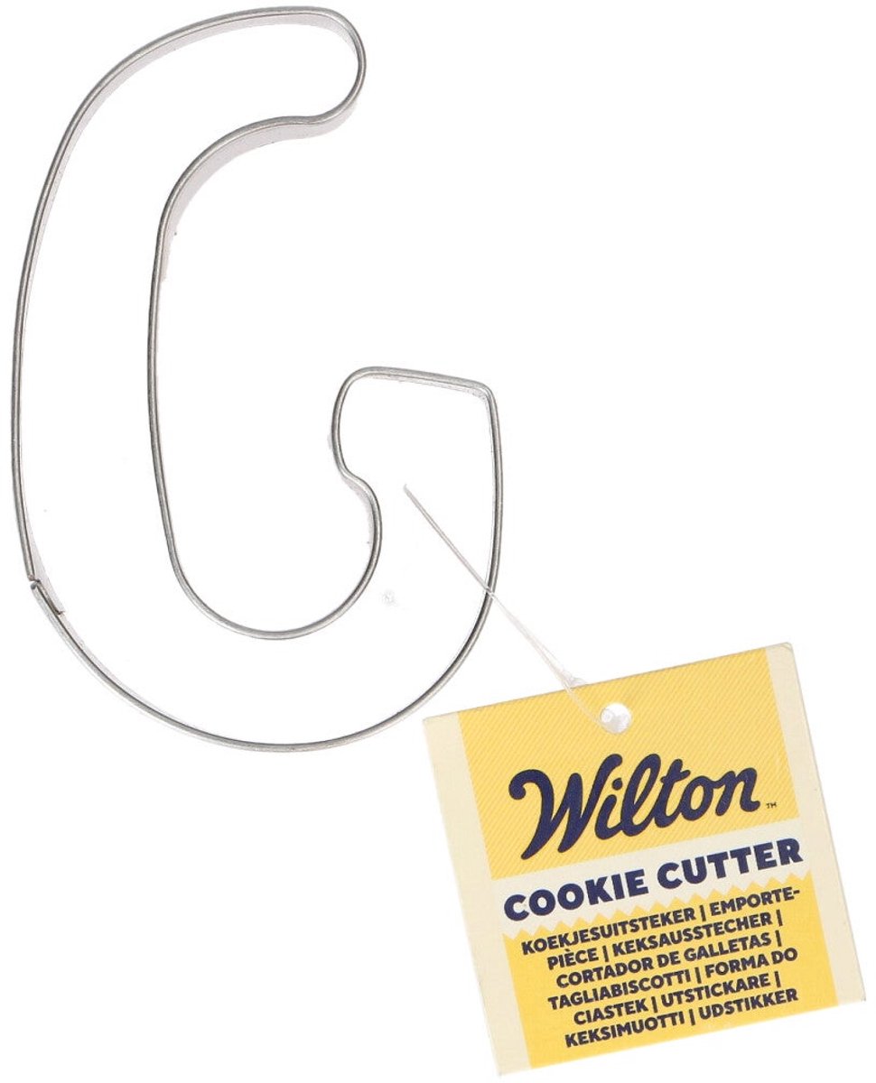 Wilton Koekjes Uitsteker - Letter G - Uitsteekvormpjes - Koekjes Vorm