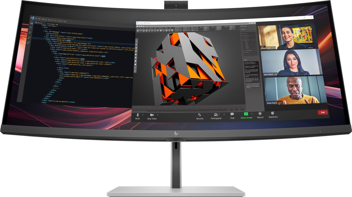 HP Series 7 Pro Serie 7 Pro 34 inch WQHD Conferencing Monitor - 734pm