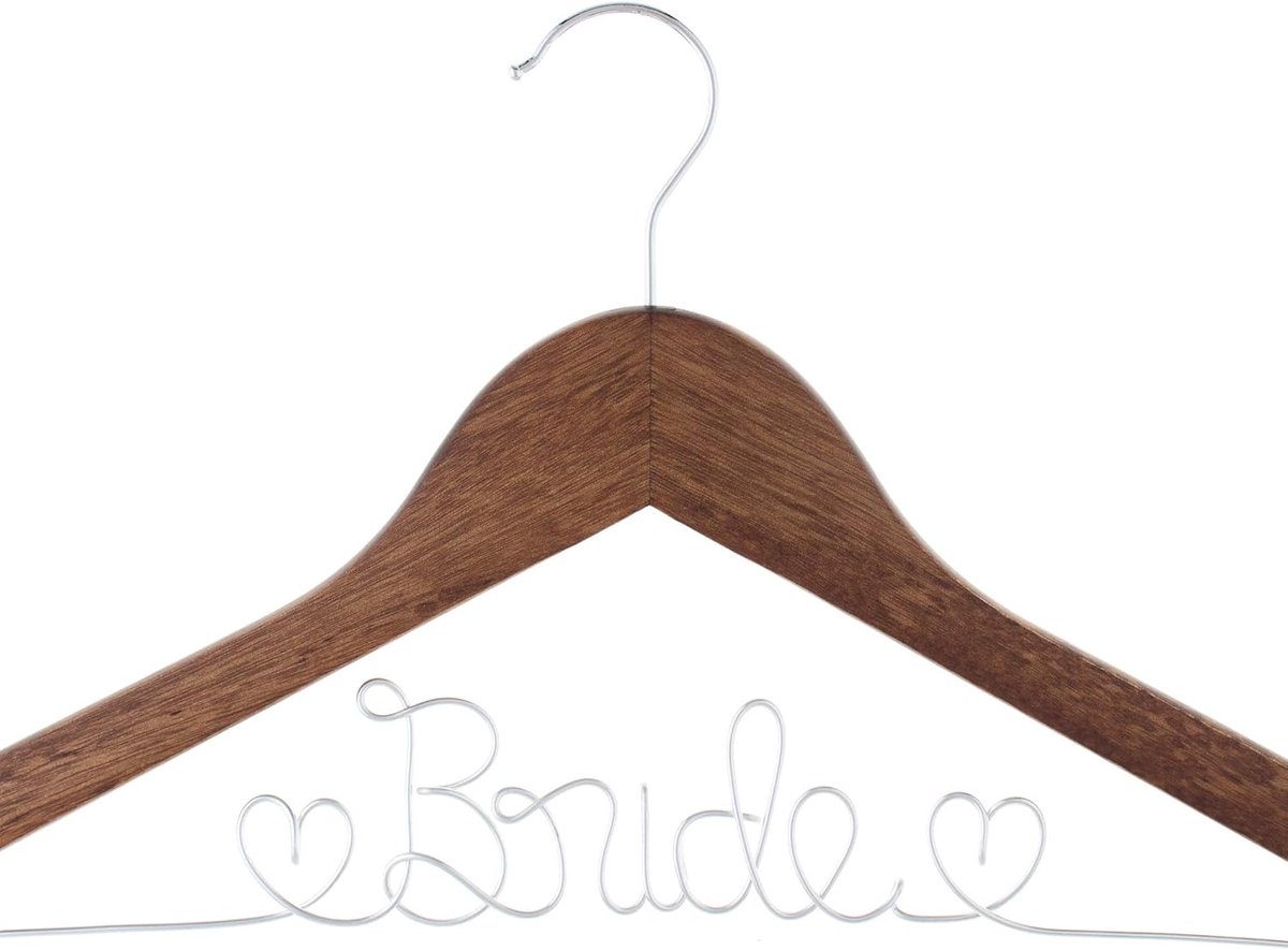 Unieke Bruidstoilet Hanger voor Aankomende Bruid - Antiek Bruin