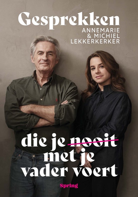 Gesprekken die je nooit met je vader voert - cover