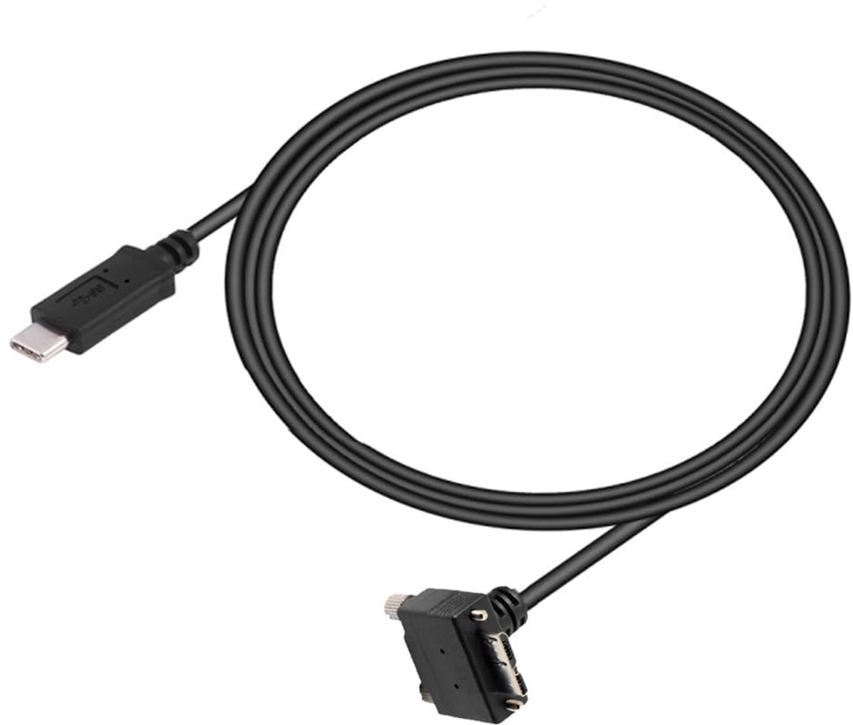 USB-C naar Micro USB 3.0 Kabel met Vergrendeling voor Industriële Camera Opslag