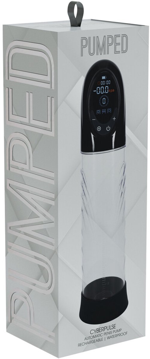 CyberPulse - Automatic Waterproof Penis Pump - Black
